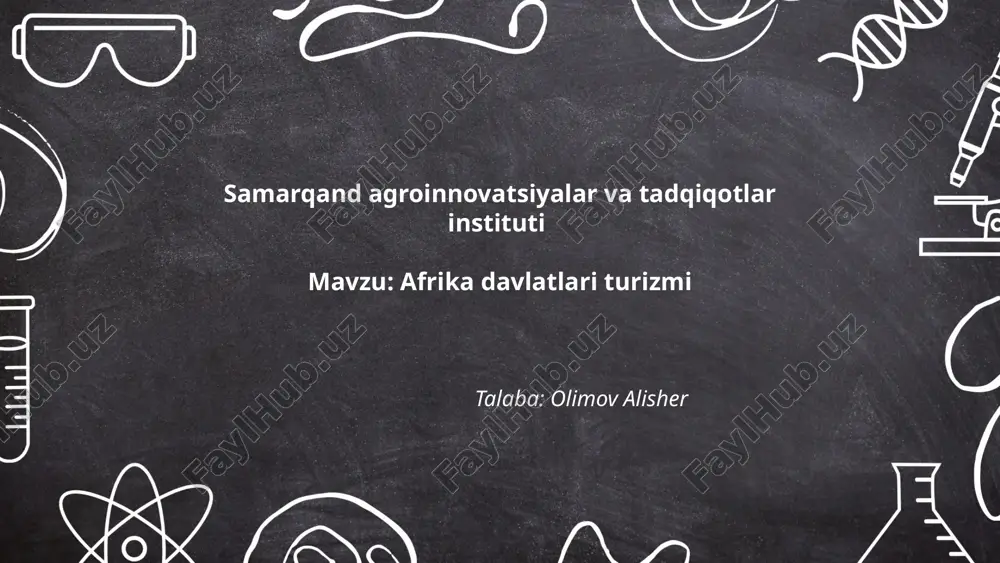 afrika davlatlari turizmi.pptx — PPTX
