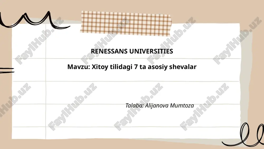 xitoy tilidagi 7 ta asosiy shevalar.pptx — PPTX