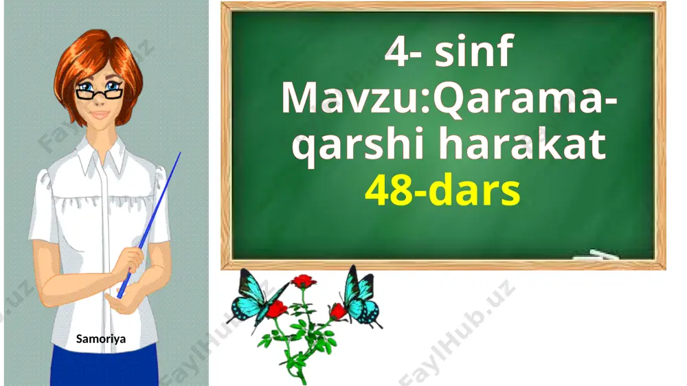 48- dars matematikasamoriya 4- sinf — PPTX