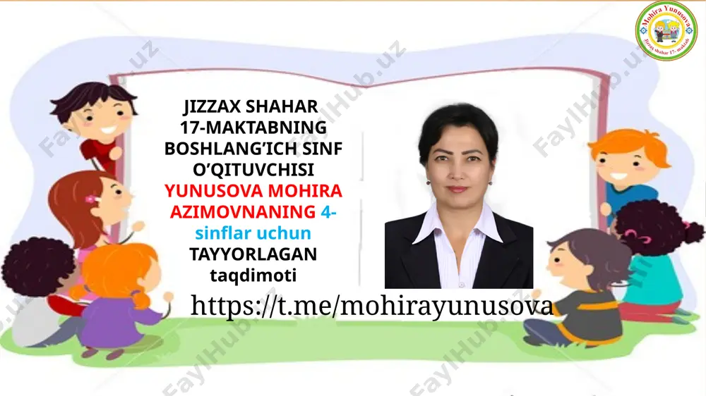 4-sinf o'qish 5-dars. 2 chorak tovuq bilan tulki — PPTX