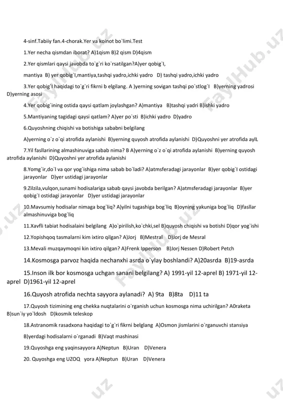oxirgi bo`lim4-s.tabiiy.test.4-ch — PDF