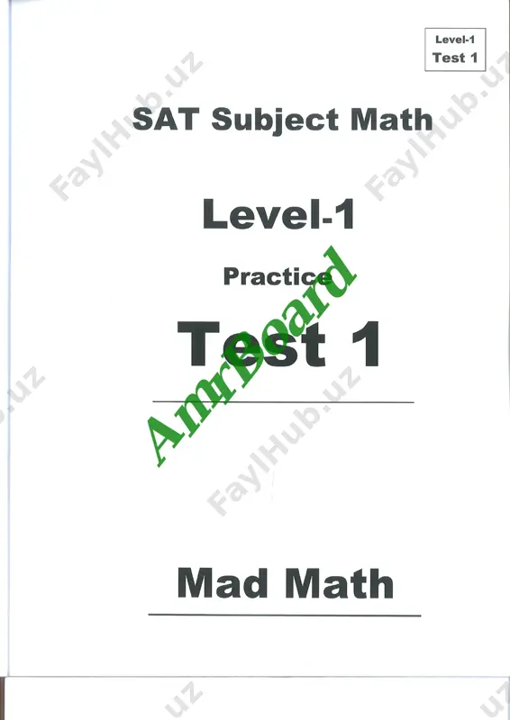 sat2test 1 — PDF
