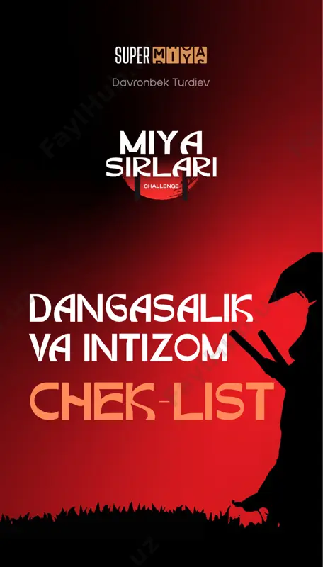 dangasalik va intizom — PDF