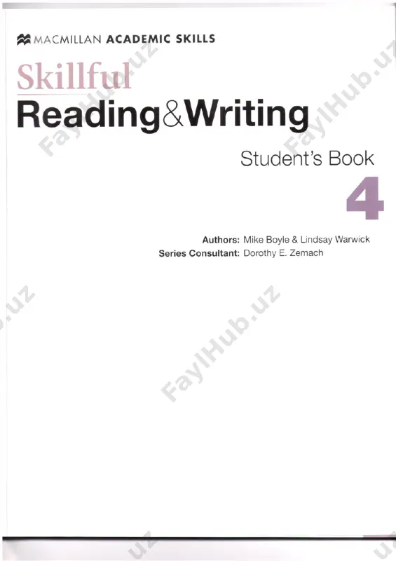 skillful reading & writing 4 (advanced) — PDF