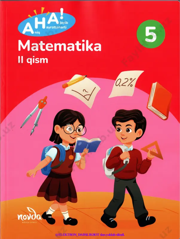 5-sinf matematika 2-qism 2024 (@elekton_darslikbot) — PDF