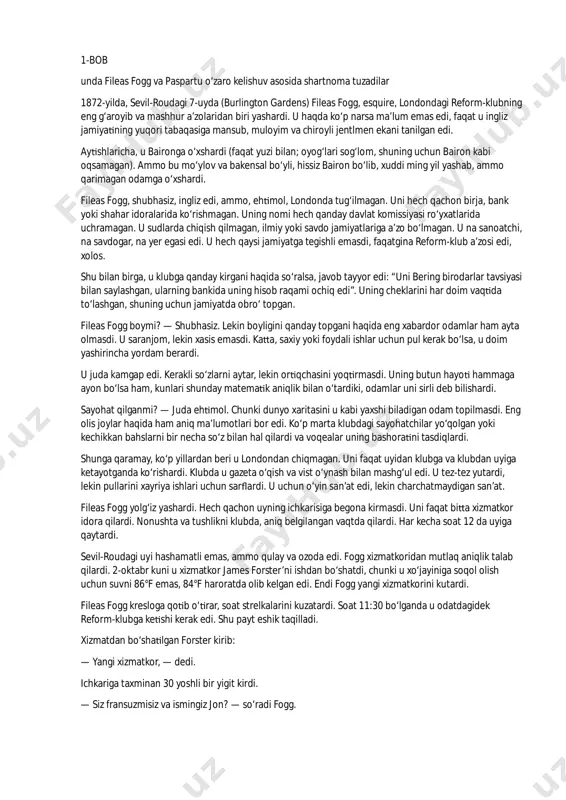 jyul vern dunyo bo'ylab 80 kun — PDF