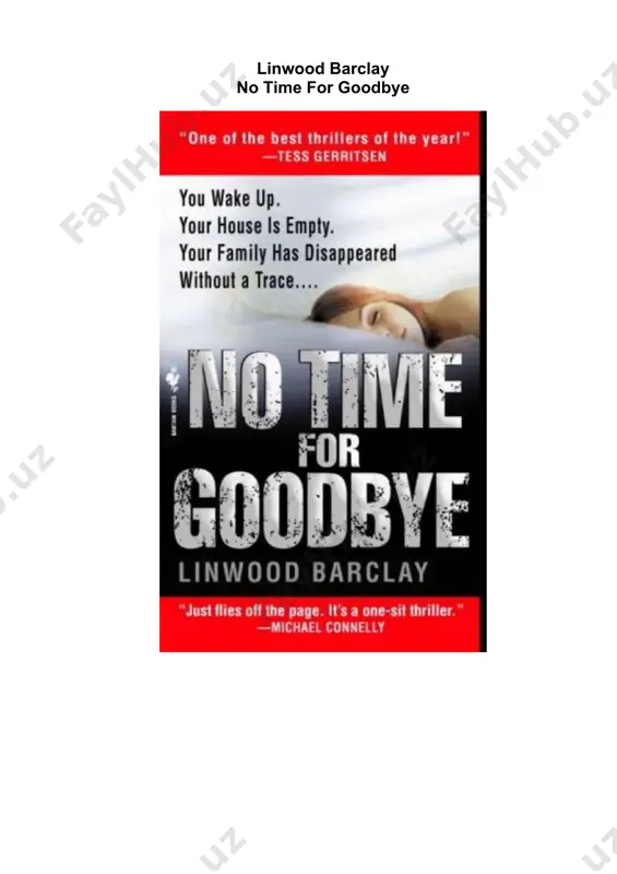 @linguabarno. no time for goodbye — PDF