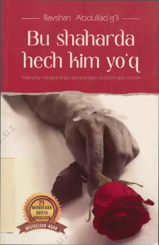 bu shaharda hech kim yo'q • @e_kitoblar_kanali — PDF