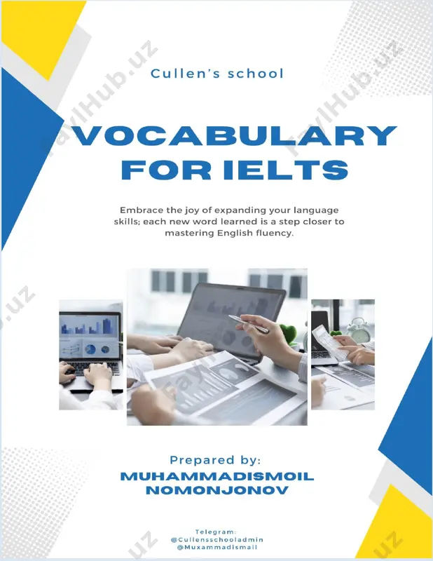 vocabulary for ielts — PDF