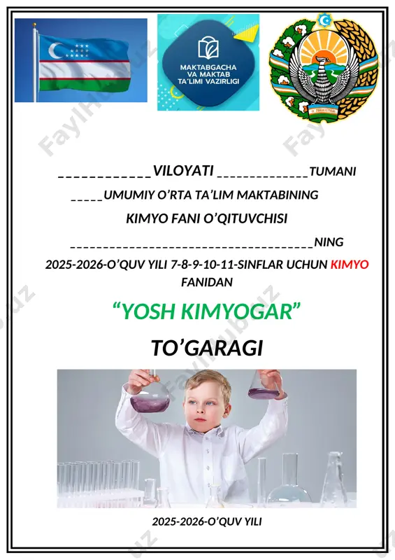yangi kito'garagi 10-11-sinf — DOC