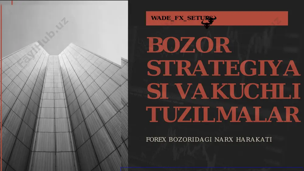 bozor strukturasi — PDF