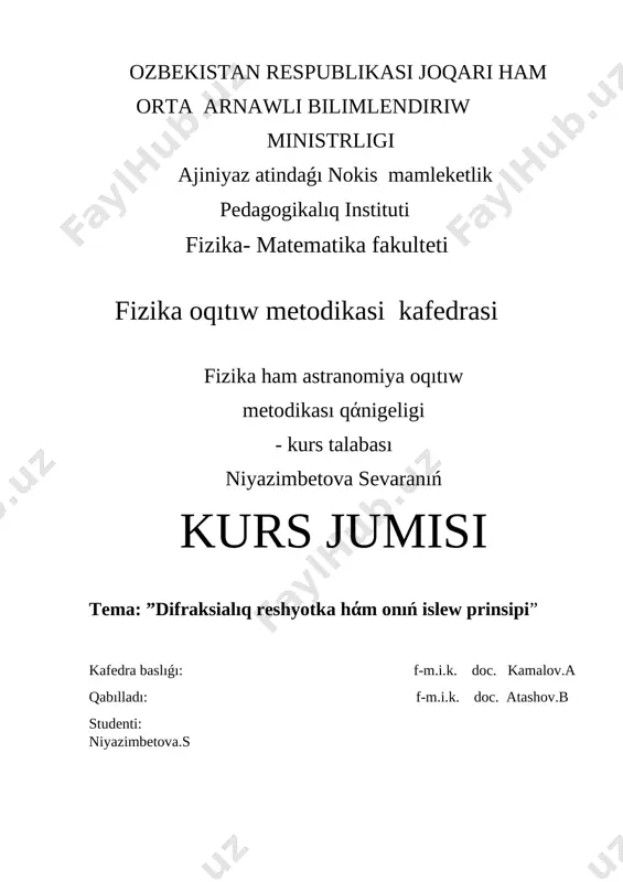 niyazimbetova sevara — DOCX