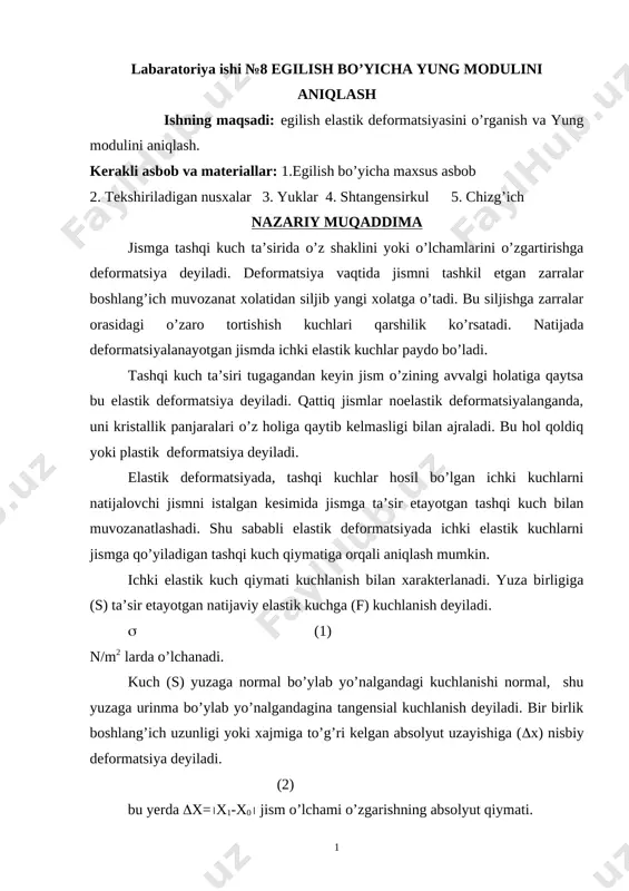 №8_labaratoriya_ishi_egilish_bo’yicha_yung_modulini_aniqlash — DOCX