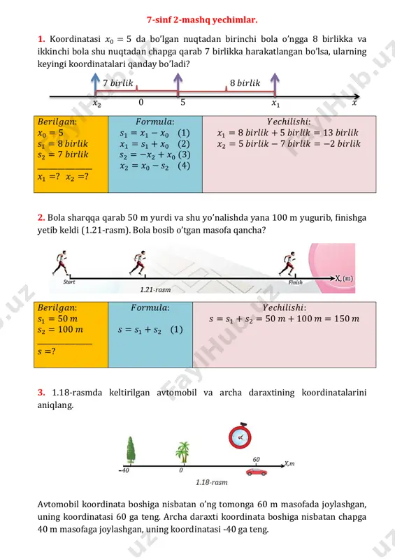 7 sinf 2-mashq — PDF