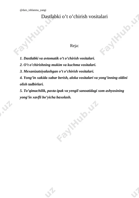 11-javoblar.dastlabki o’t o’chirish vositalari+ — DOCX