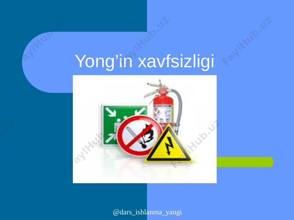 yong'in xavfsizligi+ — PPTX
