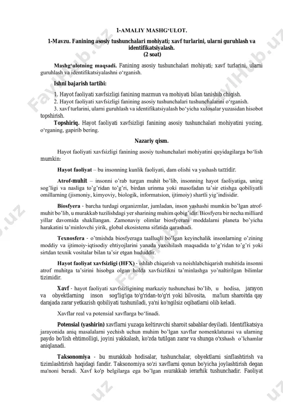 fanining_asosiy_tushunchalari_mohiyati;_xavf_turlarini,_ularni_guruhlash — PDF
