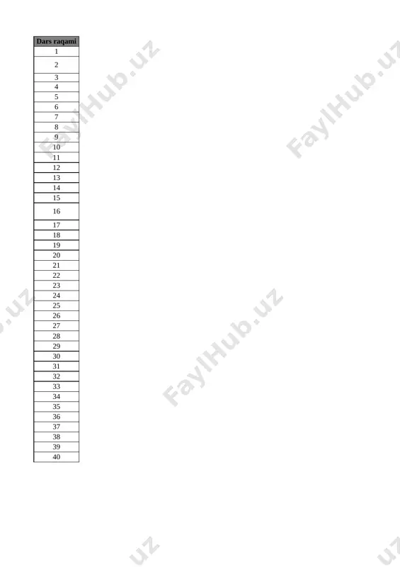 6-sinf ona tili 3-chorak @e_baza_ishreja — XLSX