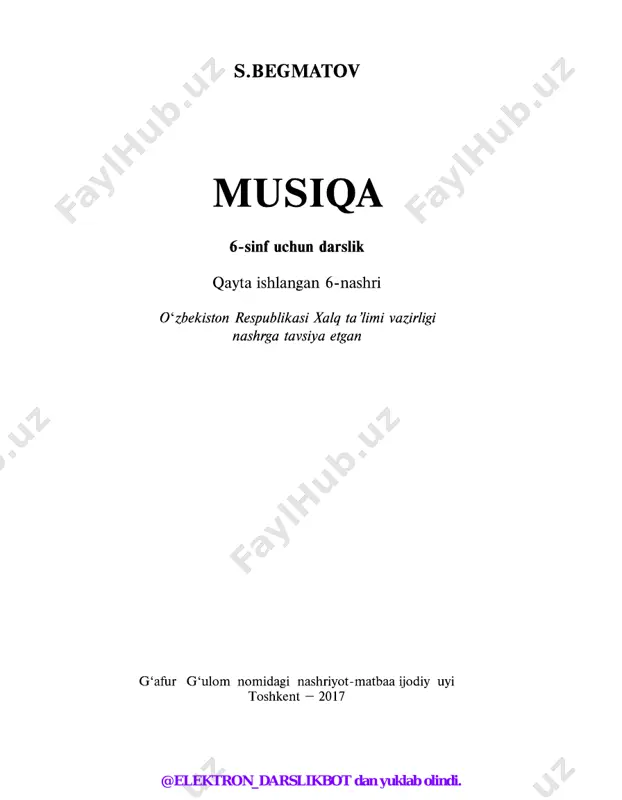 6-sinf musiqa 2017 (@elekton_darslikbot) — PDF