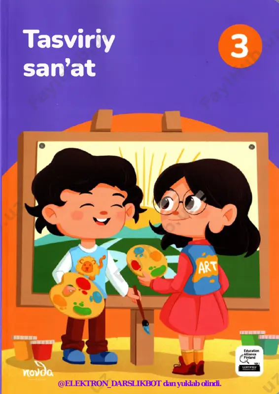 3-sinf tasviriy san'at (@elekton_darslikbot) — PDF