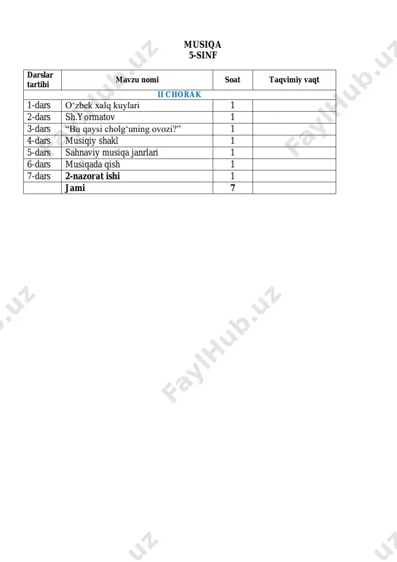 musiqa 5-sinf — PDF