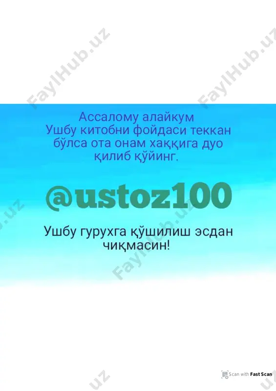 3-sinf onatili 2-qism @ustoz100 — PDF