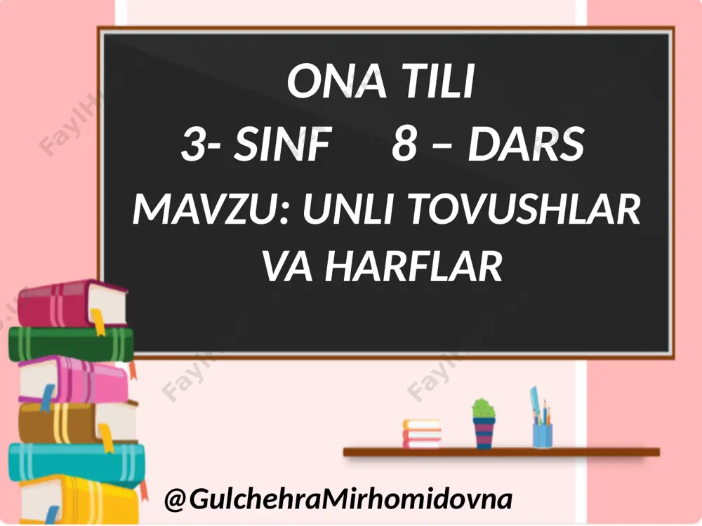 ona tili 3-sinf 8-dars — PPTX
