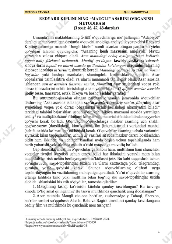 maugli.5-sinf_metodik tavsiya — PDF