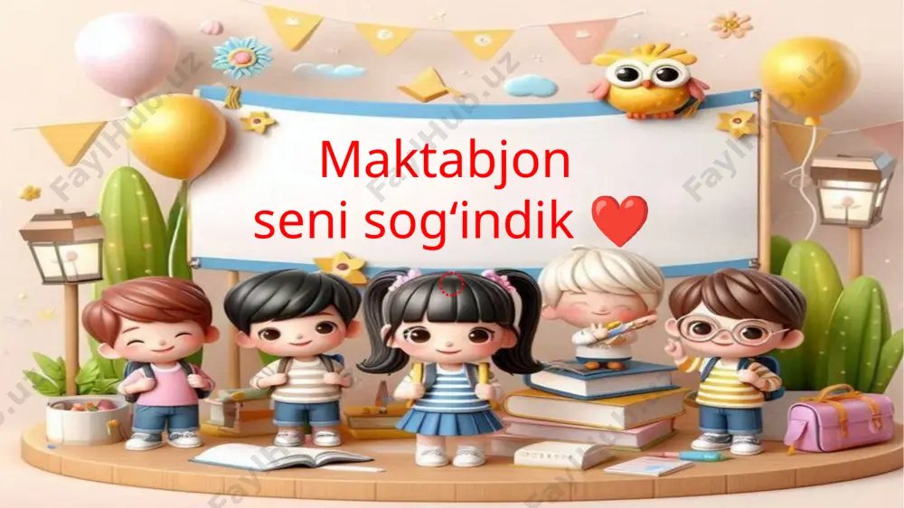 1-dars matematika 3-sinf — PPTX