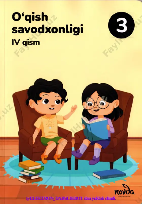3-sinf o'qish savodxonligi 4-qism (@elekton_darslikbot) — PDF