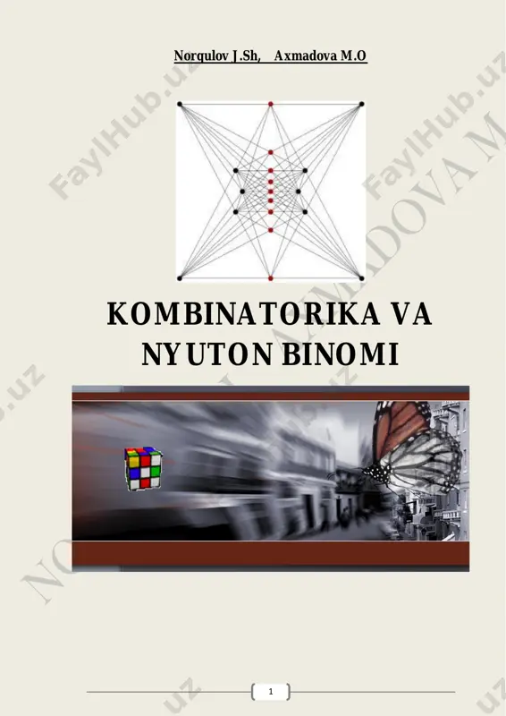 kombinatorika va nyuton binomi — PDF