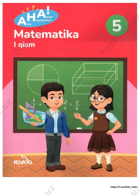 5-sinf matematika darsligi (1.natural sonlar) 2024 — PDF