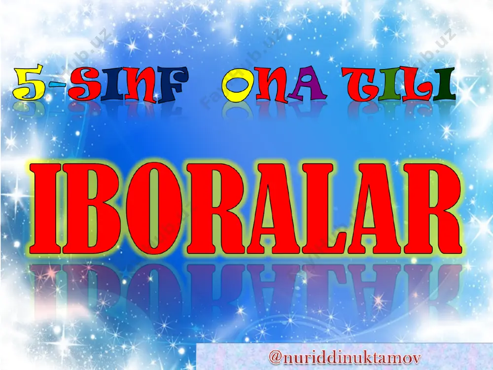 iboralar — PPT