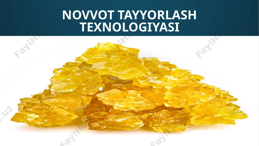 6-sinf. sciens. novvot tayyorlash — PPTX