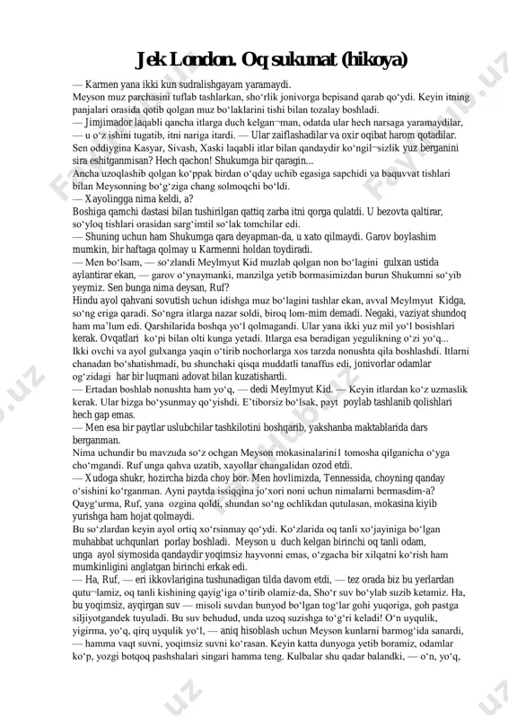 oq sukunat — PDF