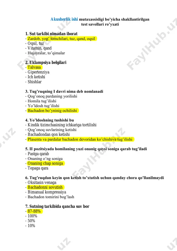 akusherlik ishi @argos_med kanali — PDF