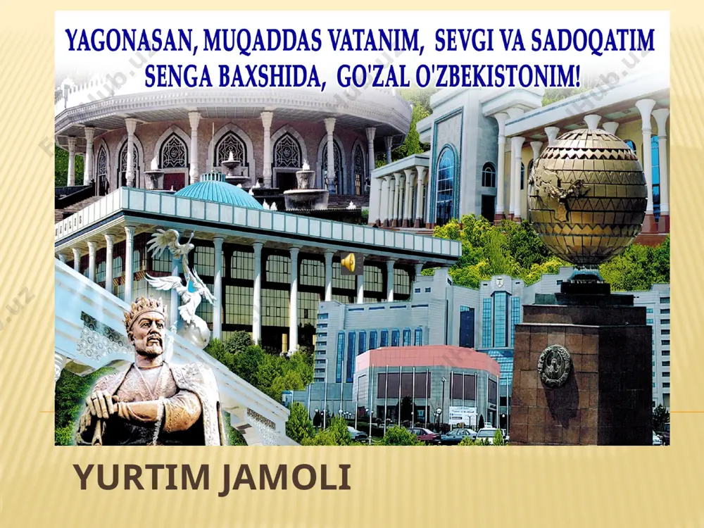 yurtim jamoli — PPTX