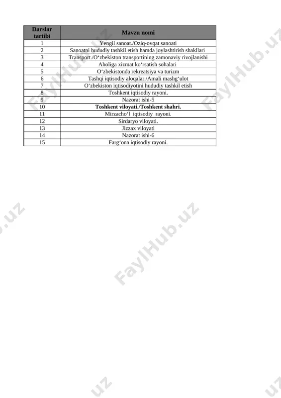 8-sinf geografiya 3-chorak @e_baza_ishreja — XLSX