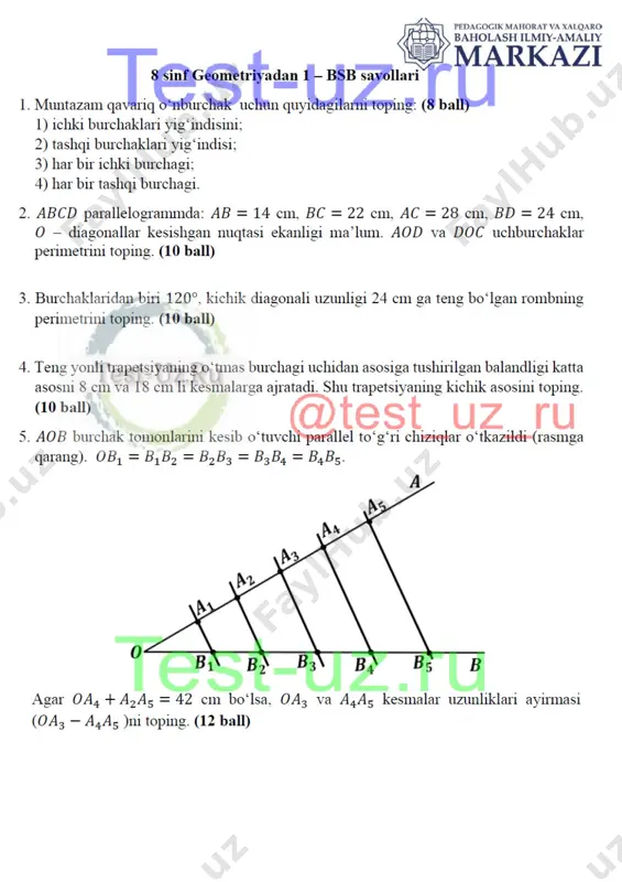 8 sinf geometriya bsb-1 original — PDF