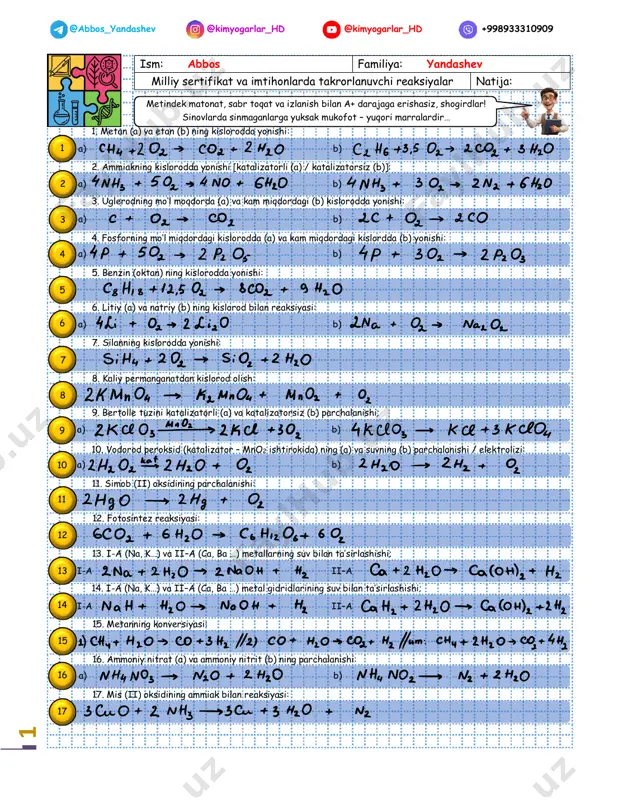 15 ms dtm reaksiyalari summarize — PDF
