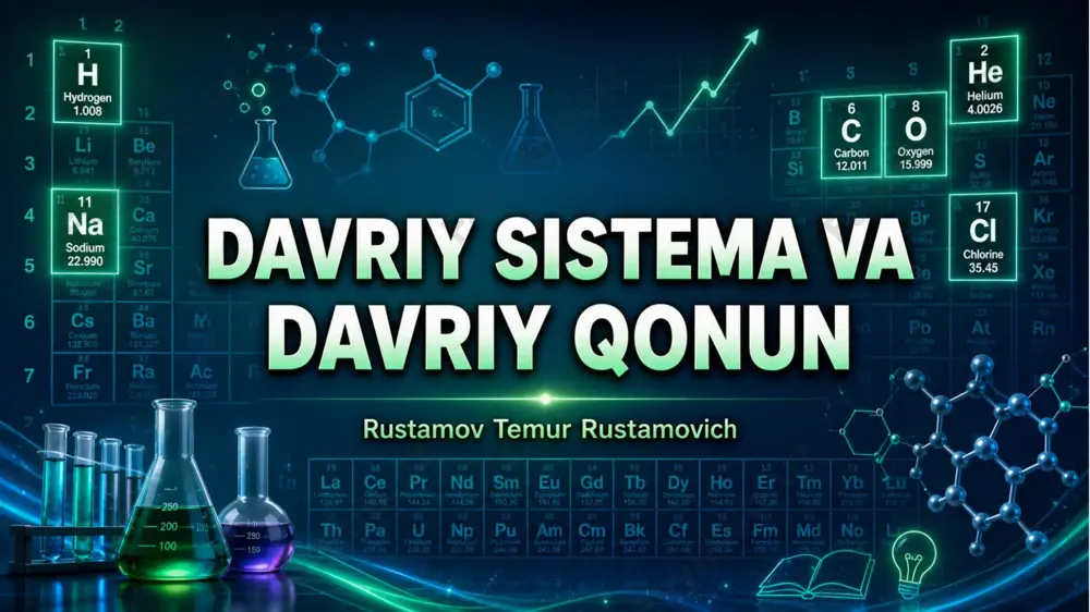davriy sistema va davriy qonun @kimyo_biz — PDF