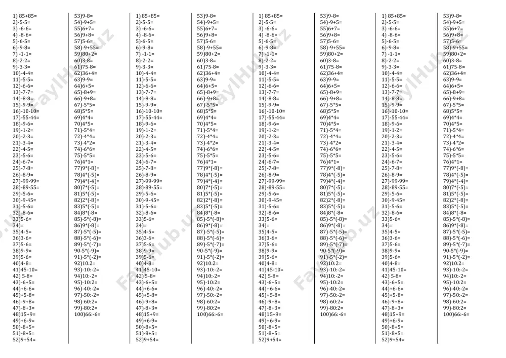 kimyo uchun matematika — PDF