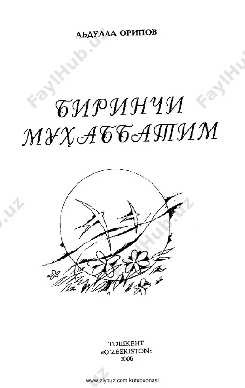''birinchi muhabbatim'' — PDF