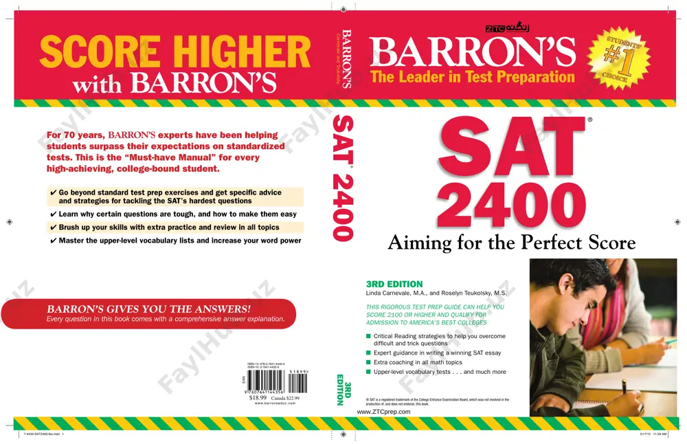 sat 2400-aiming for the perfect score — PDF