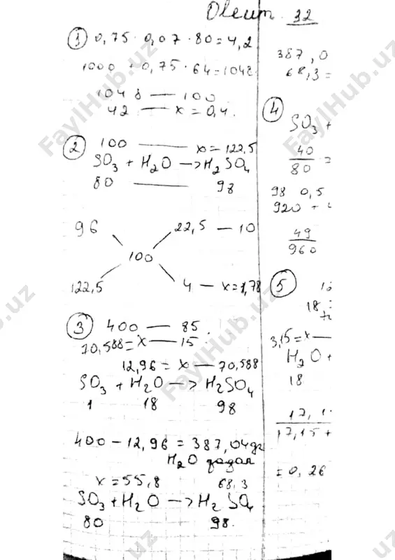 mega 32-mavzu oleum to'liq yechimlari (1) — PDF
