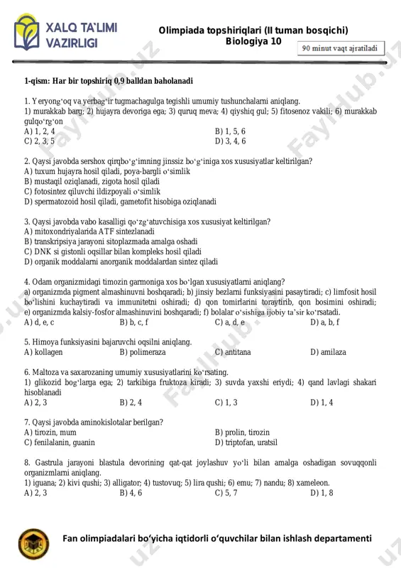 10 biologiya uzb — PDF