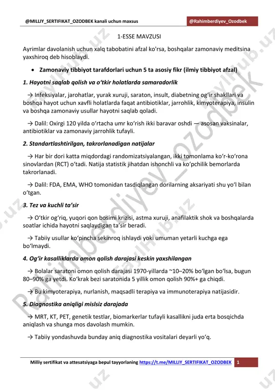 1- kun @milliy_sertifikat_ozodbek — PDF