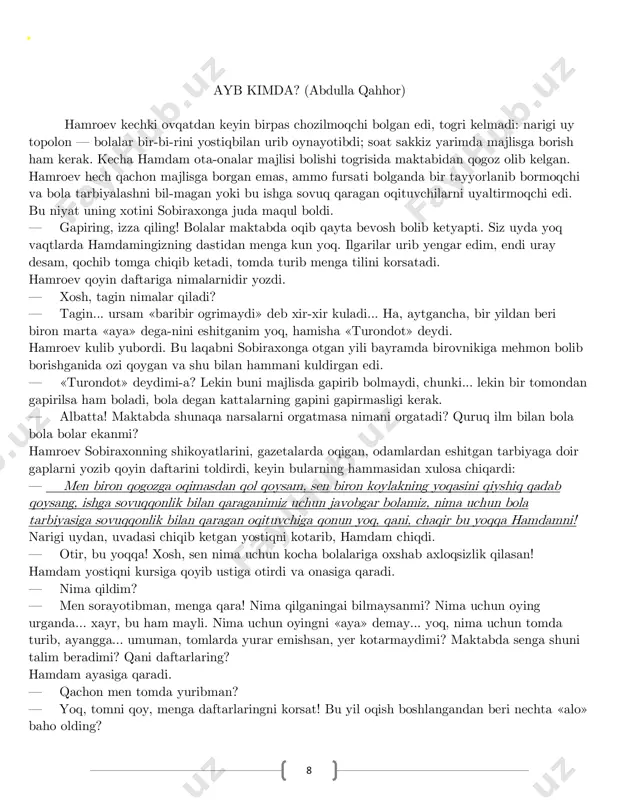 ayb kimda (badiiy matn testi) — PDF
