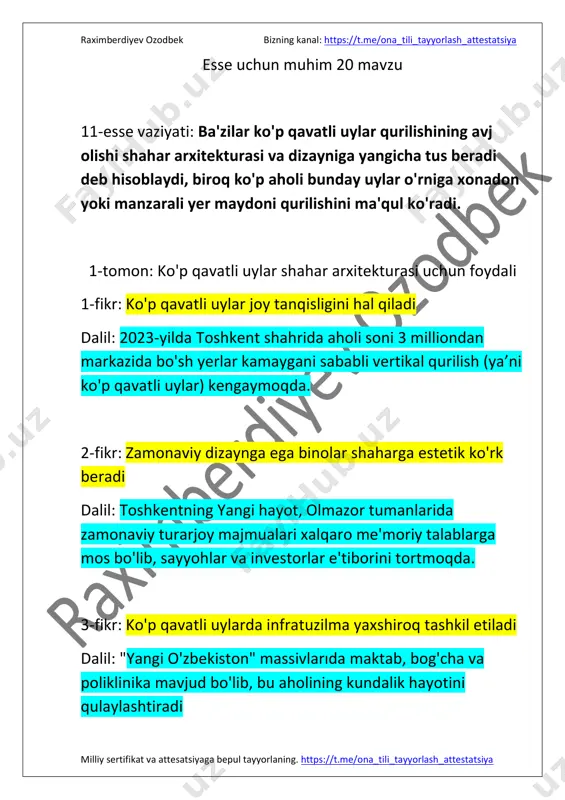 ehtimoliy esse — PDF