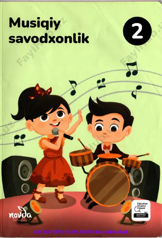 2-sinf musiqiy savodxonlik (@elekton_darslikbot) — PDF